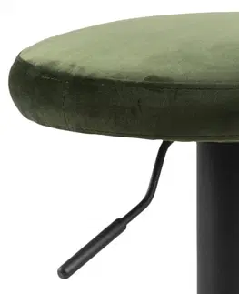 Barové židle Actona Barová židle Finch lahvově zelená