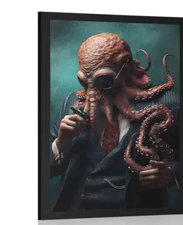 Zvířecí gangsteři Plakát zvířecí gangster chobotnice