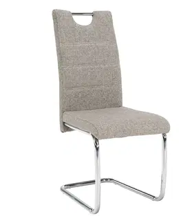 Židle Jídelní židle ABIRA NEW Tempo Kondela Béžová
