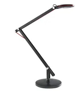Stolní lampy kancelářské Aluminor Černá LED stolní lampa Cosmos