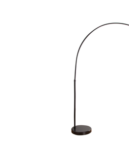 Svítidla LuxD 24932 Designová stojanová lampa Kingdom 170 - 210 cm černá závěsné svítidlo