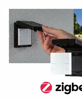 Chytré osvětlení PAULMANN Vypínač Smart Home Zigbee On/Off/Dimm venkovní černá