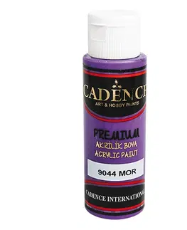 Hračky CADENCE - Akrylová farba Premium, fialová, 70 ml
