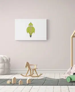 Dětské obrazy Obraz s dětským motivem robota