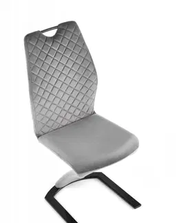 Židle Jídelní židle K442 Halmar Šedá