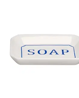 Misky na mýdlo Porcelánová mýdlenka Soap -  13*8*2cm Clayre & Eef 6CE0801