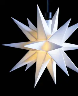 Světelné venkovní řetězy STERNTALER LED světelný řetěz 3 mini hvězdy venkovní bílá