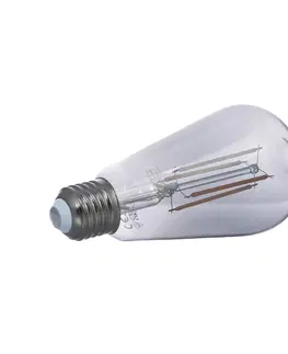 SmartHome LED ostatní žárovky LUUMR Prios Smart LED, sada 3 kusů, E27, ST64, kouřově šedá, 4,9W, Tuya