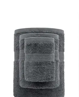 Ručníky Faro Bavlněný froté ručník Mateo 30 x 50 cm šedý