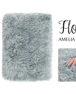 Koberce a koberečky Koberec AmeliaHome Shaggy šedý, velikost 160x230