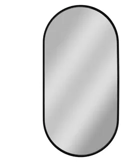 Koupelnová zrcadla HOPA Zrcadlo bez osvětlení BRANDIS BLACK Rozměr A 40 cm, Rozměr C 80 cm OLNZBRA4080B