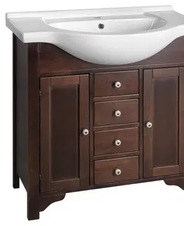 Koupelnový nábytek Gallo Wood GALANTA ORCHIDEA umyvadlová skříňka 80x82x33cm, masiv 1695