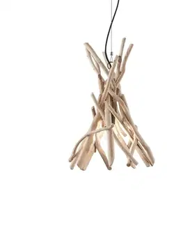 Designová závěsná svítidla Závěsný svítidlo Ideal Lux Driftwood SP1 129600