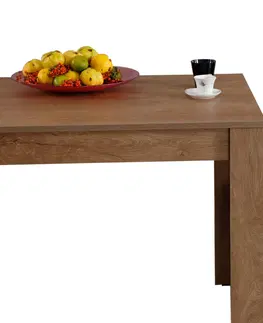 Jídelní stoly Hanah Home Jídelní stůl Single 120 cm dub