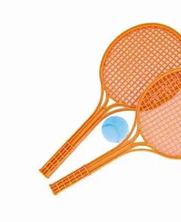 Hračky LORI TOYS - Soft tenis barevný a 1 míček