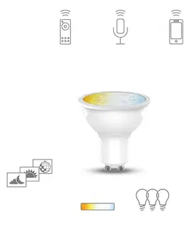 Chytré žárovky tint Müller Licht tint white LED žárovka GU10 5,1W CCT