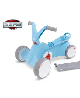 Dětská vozítka a příslušenství BERG GO 2v1, odrážedlo a šlapadlo modré