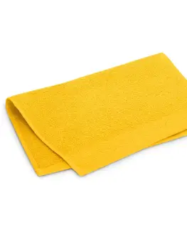 Ručníky AmeliaHome Ručník FLOSS klasický styl 30x50 cm žlutý, velikost 70x130