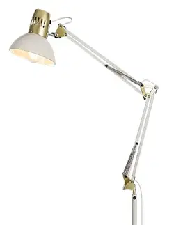 Retro stojací lampy Rabalux stojací lampa Aristeo E27 1x MAX 40W béžová 2197