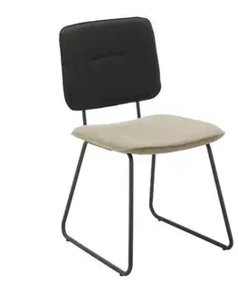 Židle do jídelny Židle Ava Šedohnědá, Černá