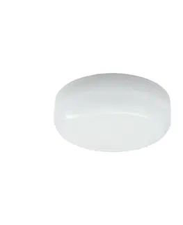 LED venkovní stropní svítidla ACA Lighting LED plastové bílé stropní svítidlo 230V AC IP66 12W 1070lm 4000K 120d Ra80 MADA1240