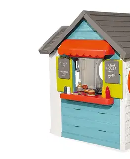Dětské zahradní PVC domky DEOKORK Domeček Chef rozšiřitelný
