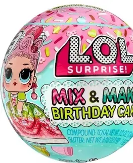 Hračky panenky MGA - LOL Surprise! Narozeninová panenka s dortem, PDQ