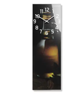 Kuchyňské hodiny Designové kuchyňské hodiny s olivovým olejem