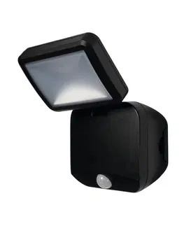 LED venkovní nástěnná svítidla OSRAM LEDVANCE Battery LED Spotlight Sensor 4W 4000K IP54 Black 4058075227347