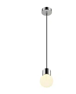 Moderní závěsná svítidla BIG WHITE (SLV) VARYT závěsné svítidlo, 150 cm, E14, 6 W, chrom 1007813