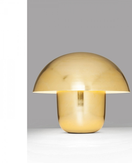 Designové stolní lampy a lampičky KARE Design Stolní lampa Mushroom - mosaz