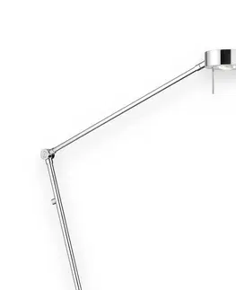Stojací lampy Knapstein Tenká stojací lampa LED Elegance 3 klouby chrom