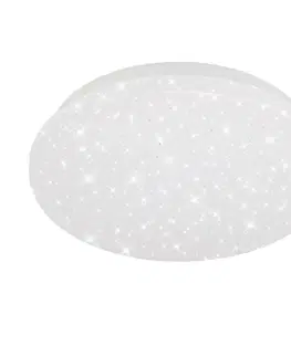 LED stropní svítidla BRILONER LED stropní svítidlo hvězdné nebe, pr. 22 cm, 8 W, bílé BRILO 3388-016