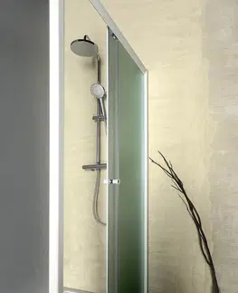 Sprchové kouty AQUALINE AMADEO posuvné sprchové dveře 1200 mm, sklo Brick BTS120