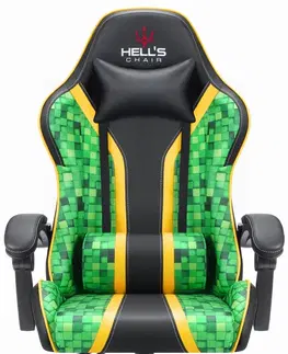 Herní křesla Herní židle HC-1005 Minecraft