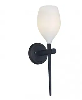 Designová nástěnná svítidla AZzardo IZZA nástěnné svítidlo 1x G9 40W bez zdroje IP20, černé/bílé