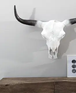 Různé luxusní dekorace a doplňky Estila Stylová lebka býka El Toro 70cm