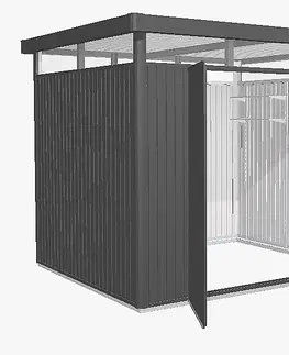 HIGHLINE Biohort Zahradní domek BIOHORT Highline H3 duo 275 × 235 cm (tmavě šedá metalíza)