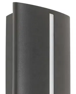 Moderní venkovní nástěnná svítidla Rabalux venkovní nástěnné svítidlo Baltimore E27 1x MAX 25W matná černá IP54 8730