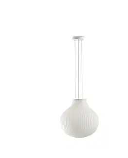 Designová závěsná svítidla FARO ISABELLE 400 závěsné svítidlo, bílá