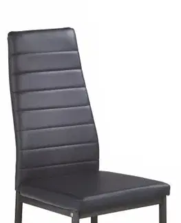 Židle Kasvo K70 jídelní židle ekokůže černá