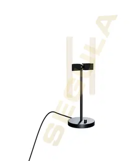 Industriální stolní lampy Segula 50965 stolní lampa Aerial - kov černá - S14d