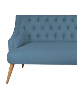 Pohovky a gauče Pohovka dvoumístná LAMONT modrá
