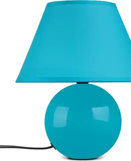 Svítidla Konsimo Stolní lampa HULAR modrá