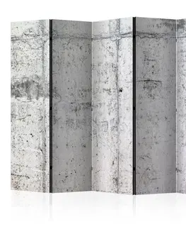 Paravány Paraván Concrete Wall Dekorhome 225x172 cm (5-dílný)