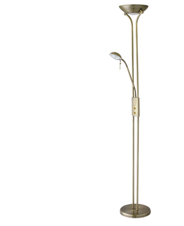 Lampy Rabalux Rabalux 4076 - Stmívatelná stojací lampa BETA 1xR7s/230W + 1xG9/40W 