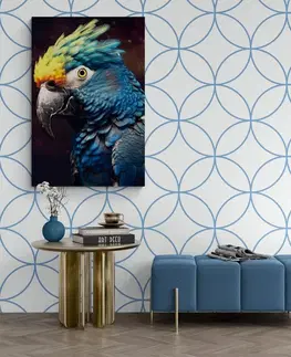 Obrazy vládci živočišné říše Obraz modro-zlatý papoušek