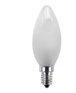 Stmívatelné LED žárovky Segula SEGULA LED svíčka E27 24V 3W 927 ambient matná