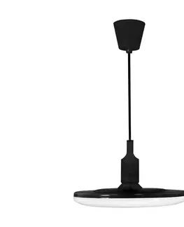 Svítidla  LED Závěsné svítidlo KIKI 1xE27/10W/230V černé 
