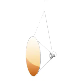 Závěsná světla Luceplan Luceplan Amisol LED závěsné svítidlo Ø 110 cm zlatá